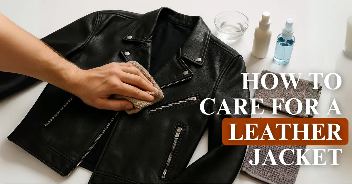 How to Care for a Leather Jacket (Without Ruining It)