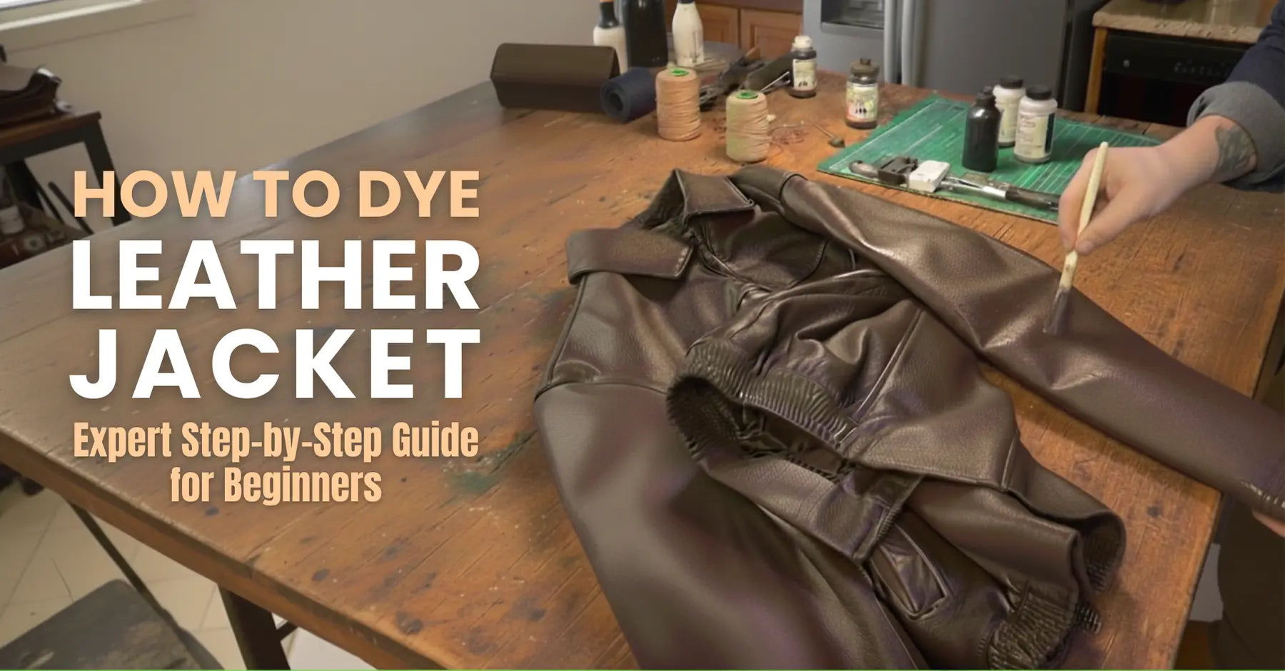 How to Dye Leather Jacket: Expert Step-by-Step Guide for Beginners