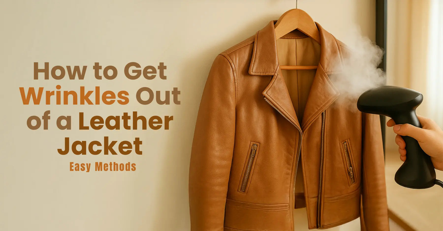 How to Get Wrinkles Out of Leather Jacket - 5 Easy Methods