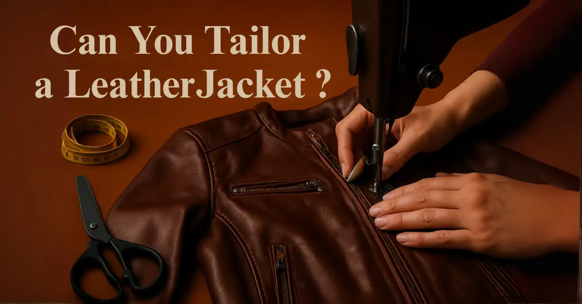 Can You Tailor a Leather Jacket? Know This Before Altering