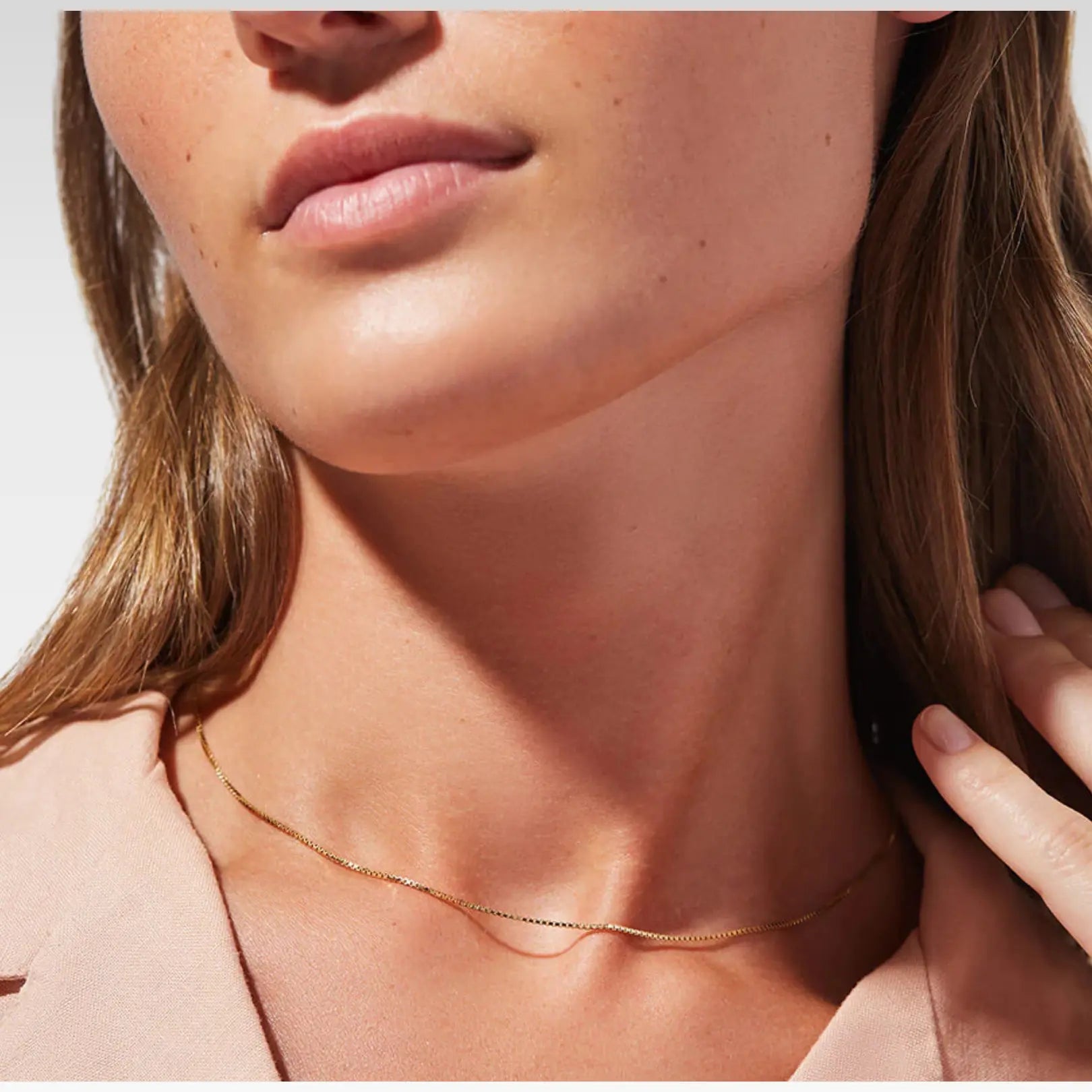 Sterling Silver Jordyn Basic Chain Necklace