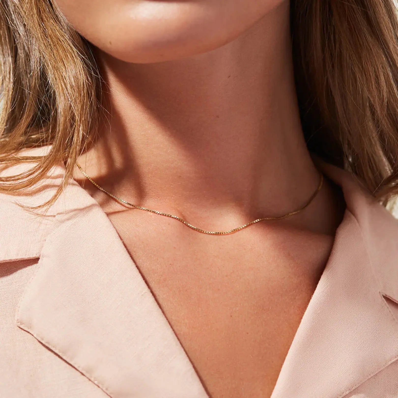 Sterling Silver Jordyn Basic Chain Necklace