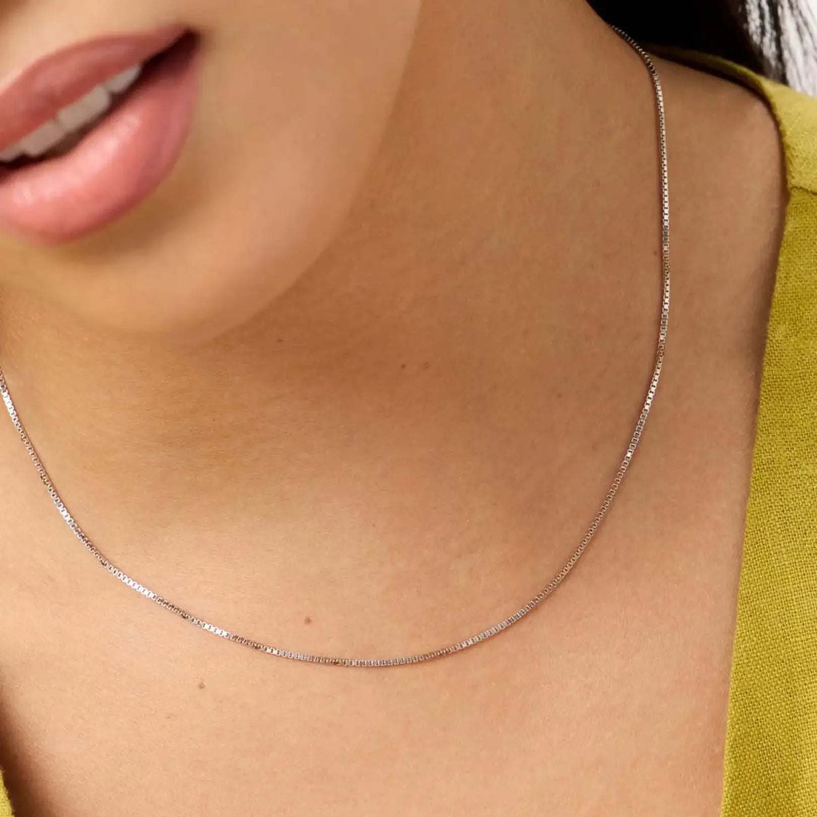 Sterling Silver Jordyn Basic Chain Necklace