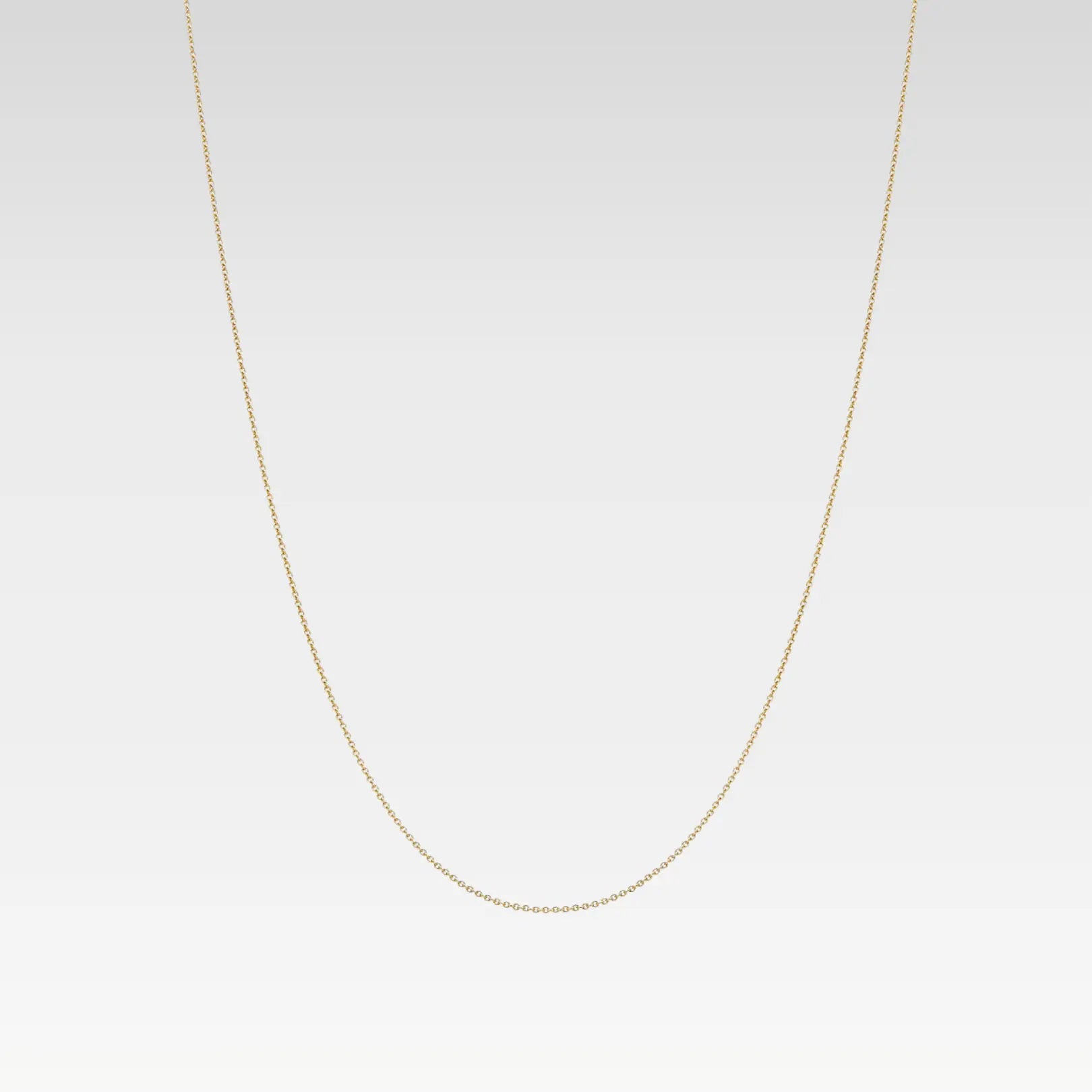 Hollow Round Box Chain Necklace