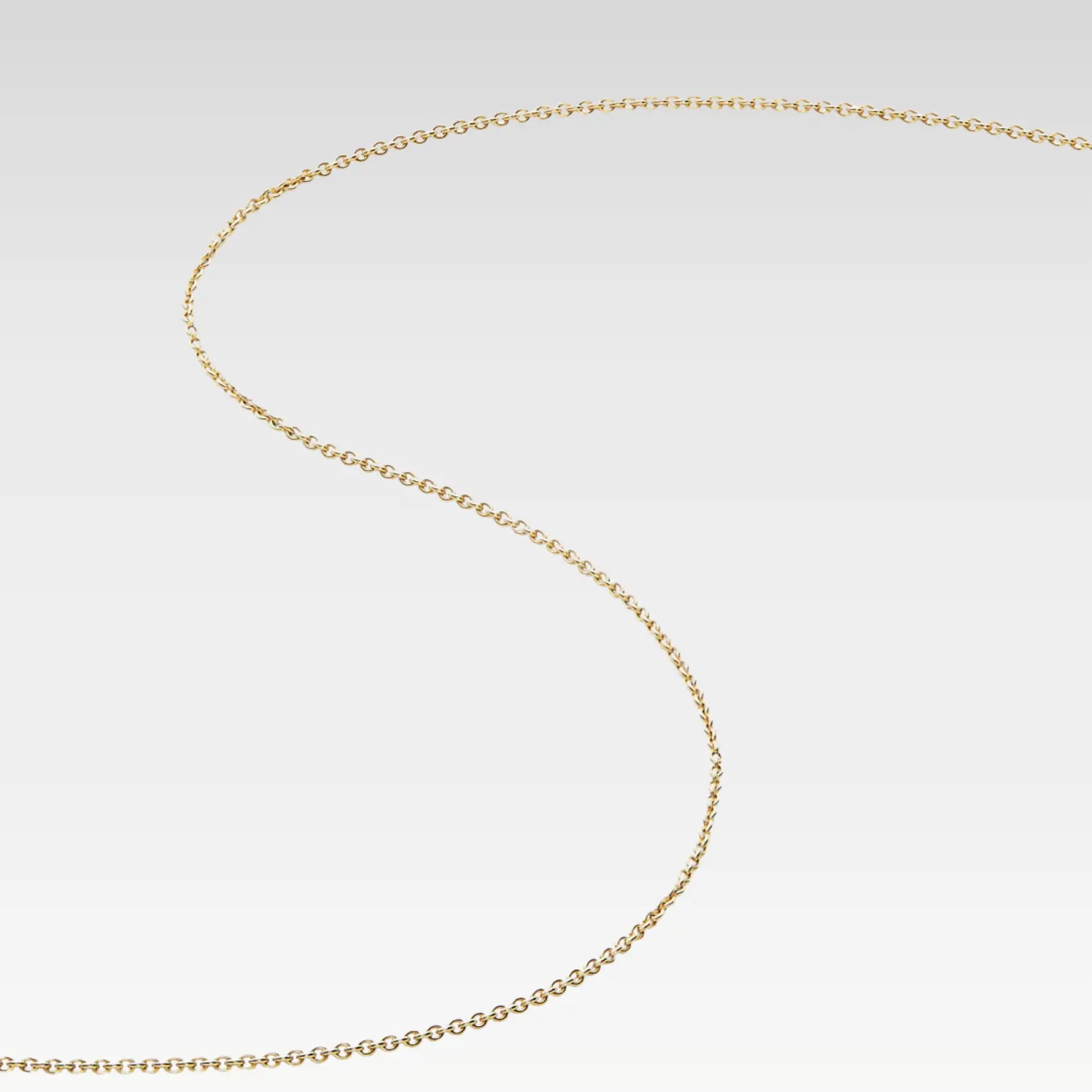 Hollow Round Box Chain Necklace