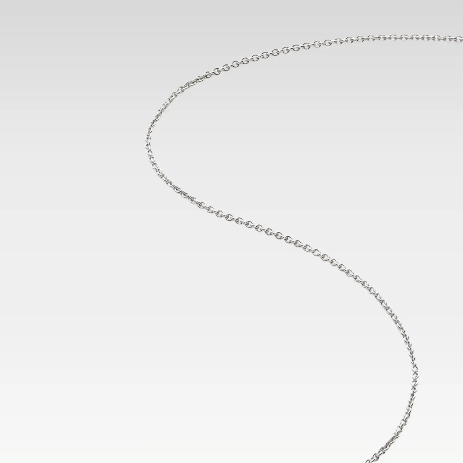 Hollow Round Box Chain Necklace