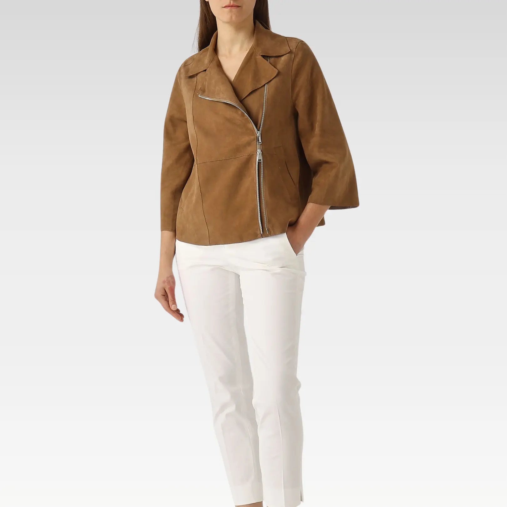 The Gaia Women’s Suede Jacket