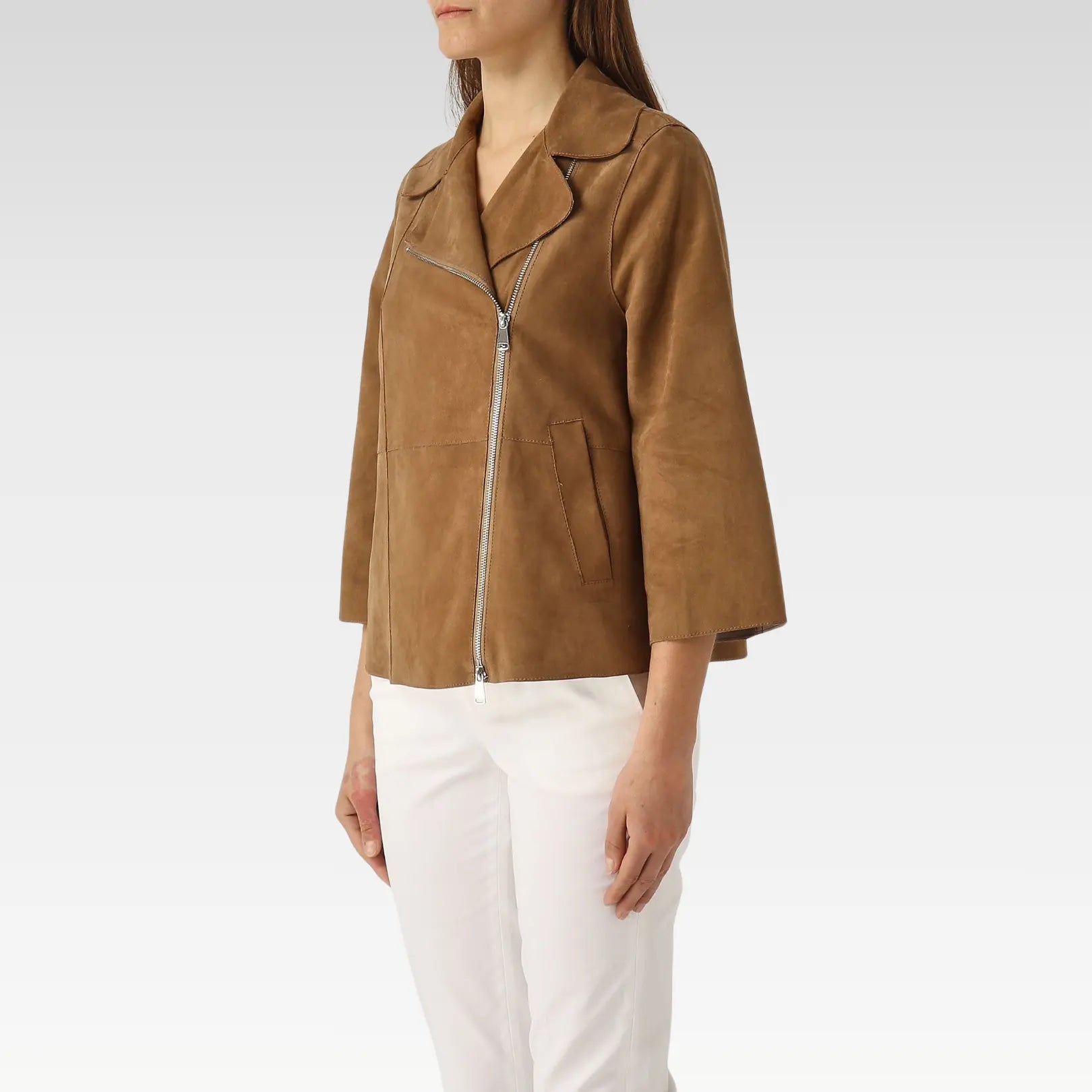 The Gaia Women’s Suede Jacket