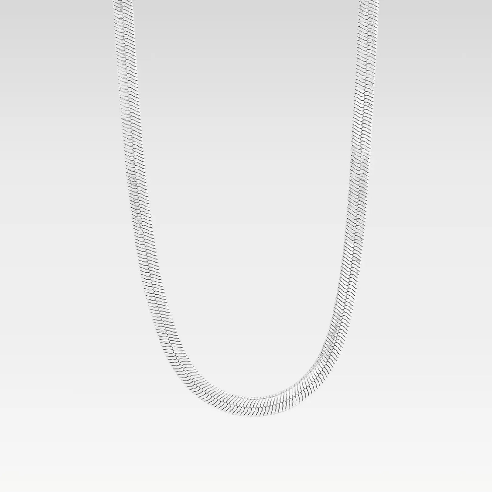 Sterling Silver Herringbone Chain