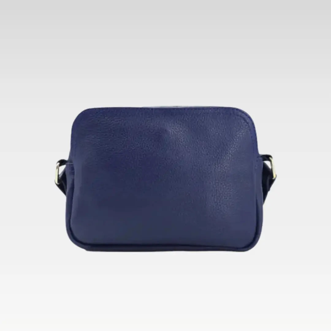 Royal Blue Leather Crossbody Bag Perfect For Everyday Style