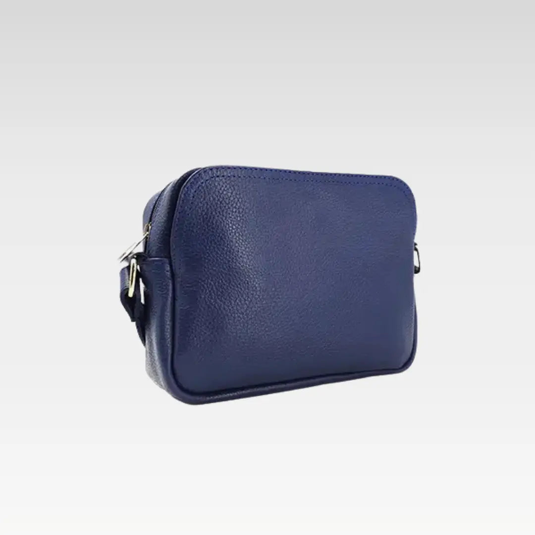 Royal Blue Leather Crossbody Bag Perfect For Everyday Style
