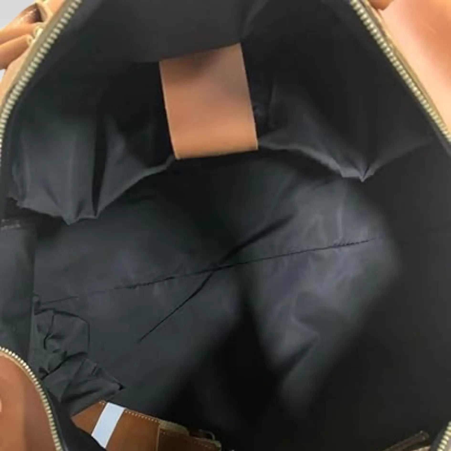 Premium Leather Duffel Bag