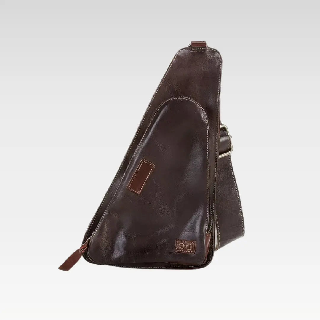 Adept Leather Sling Crossbody Bag