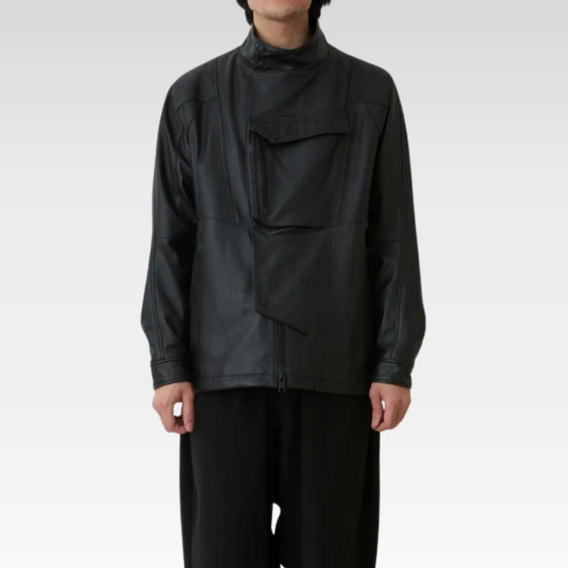 BOVSHE SHEEP LEATHER RIDER'S JACKET