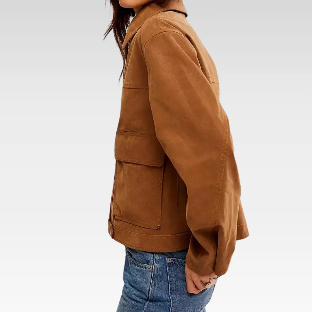 Blair Faux Suede Jacket