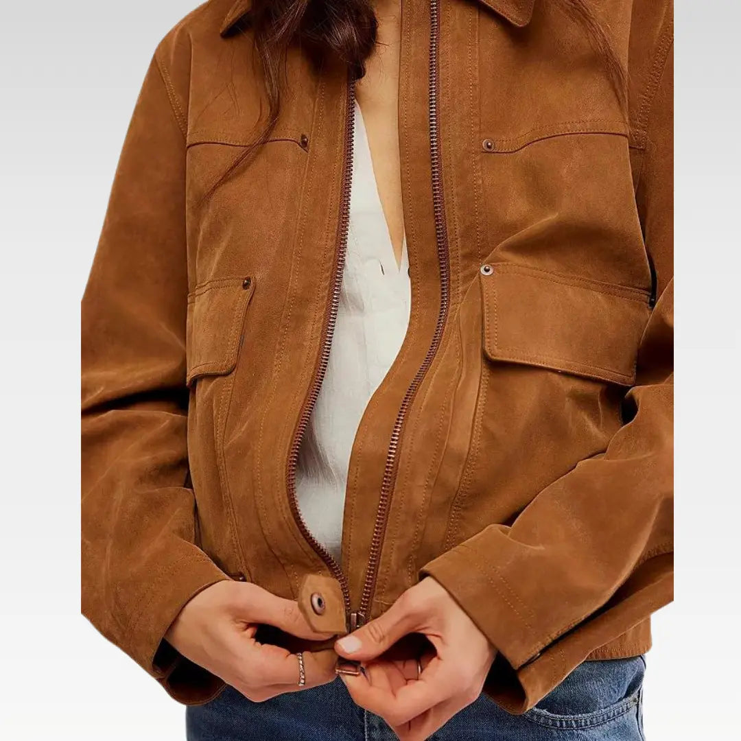 Blair Faux Suede Jacket