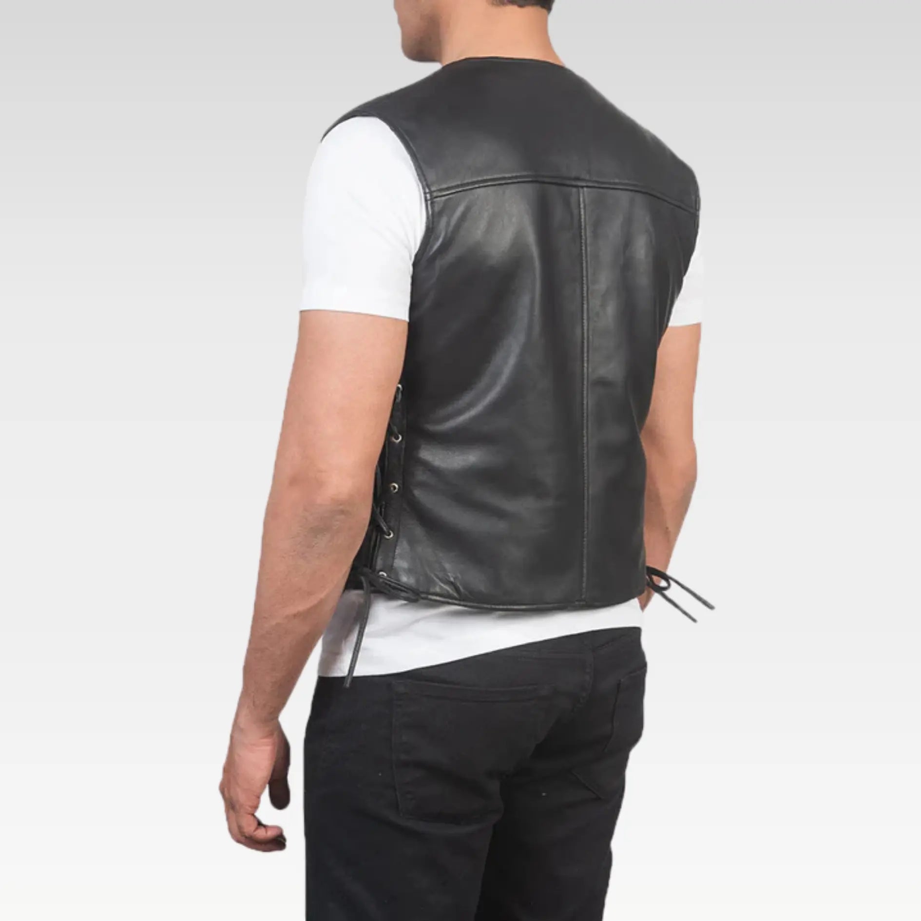 Brandon Leather Vest