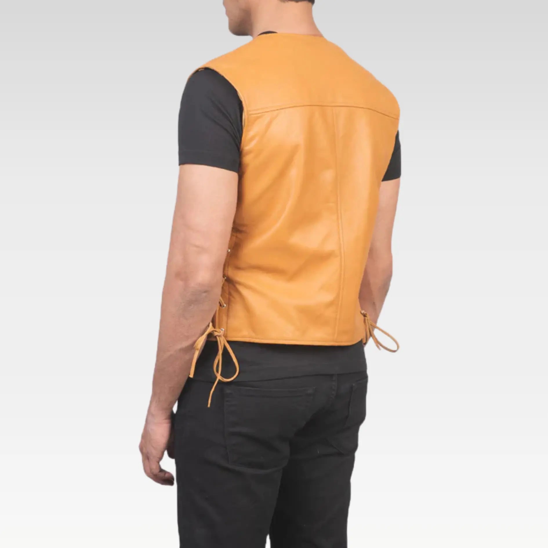 Brandon Leather Vest