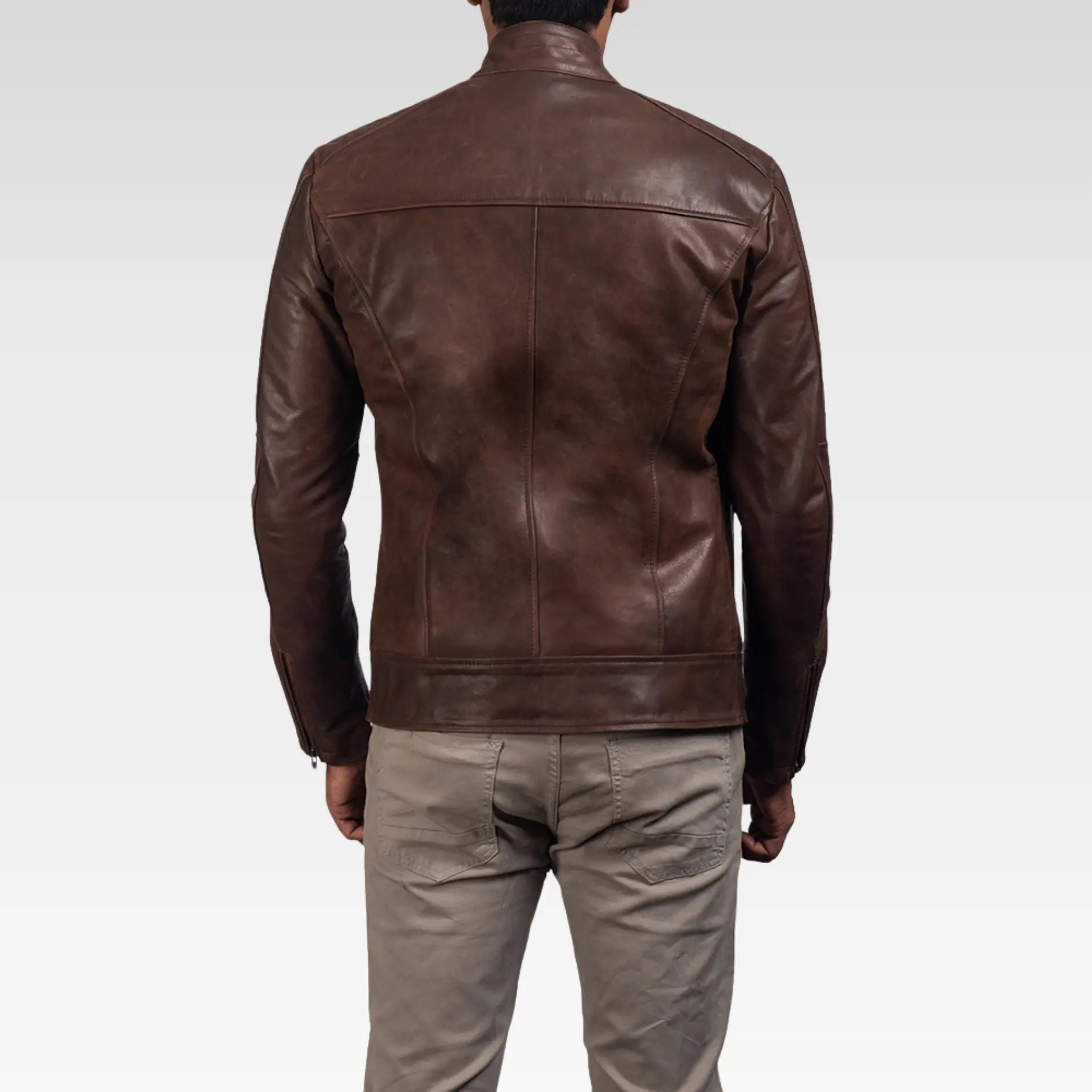 Dean Leather Biker Jacket