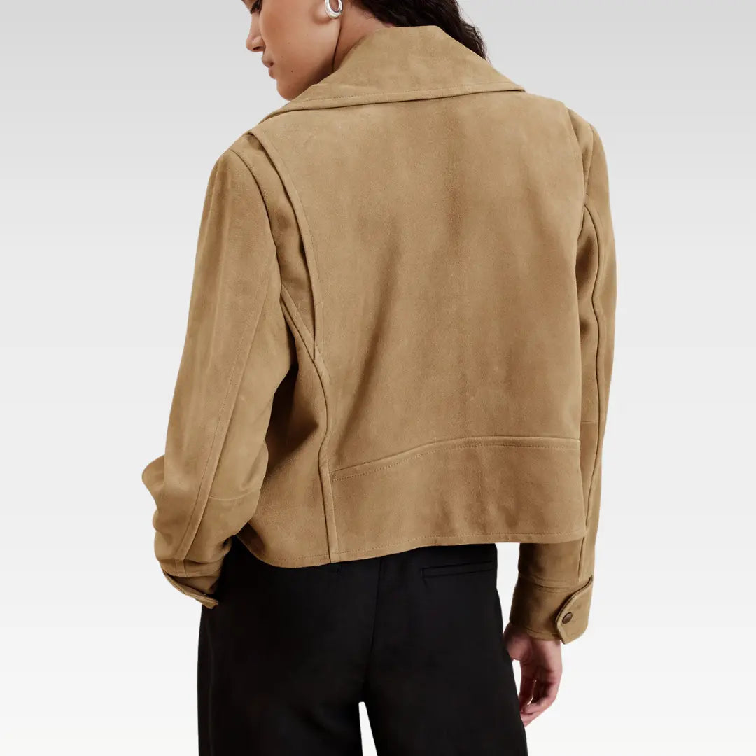 ENOLA SUEDE MOTO JACKET
