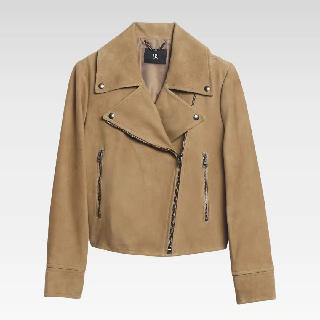 ENOLA SUEDE MOTO JACKET