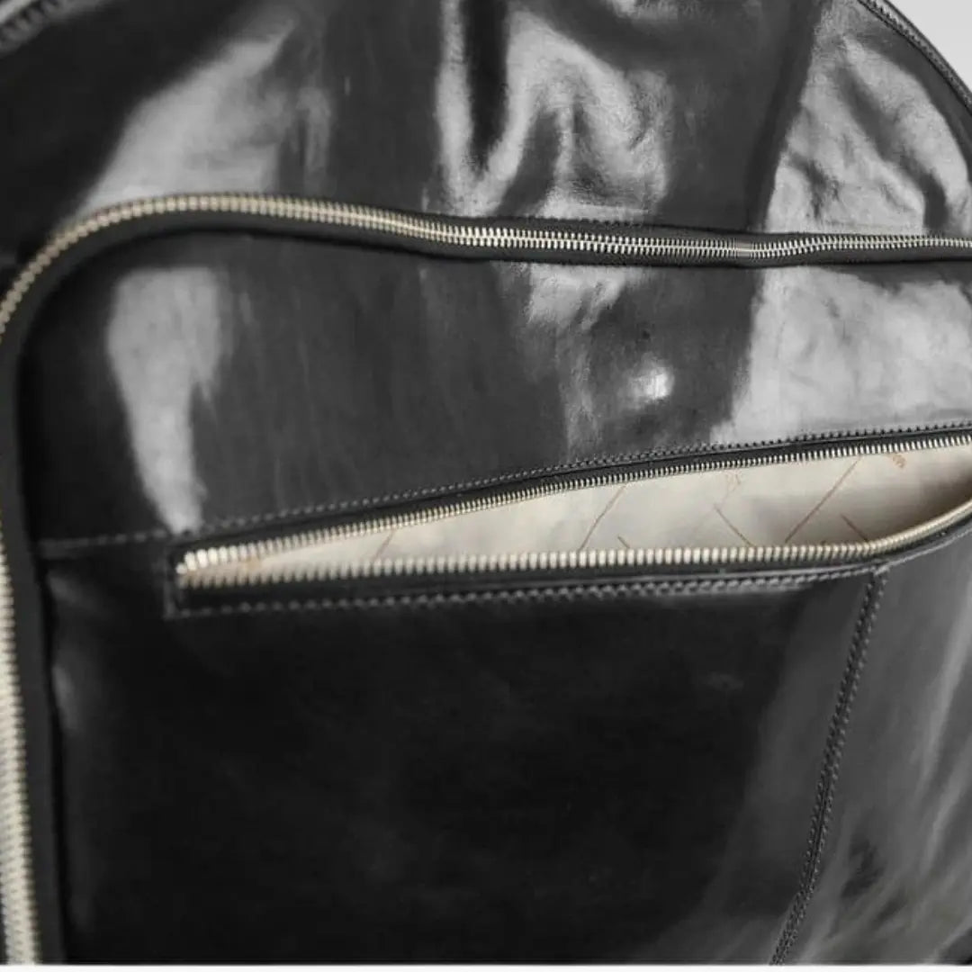 Full Grain Italian Leather Garment / Suit Bag