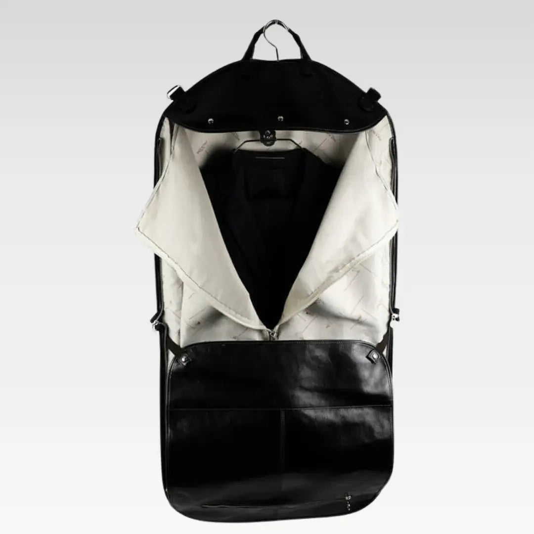 Full Grain Italian Leather Garment / Suit Bag