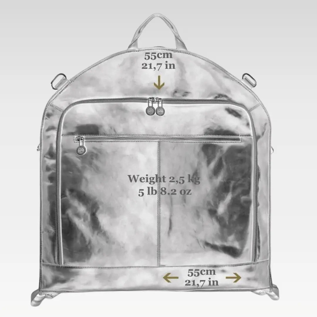 Full Grain Italian Leather Garment / Suit Bag