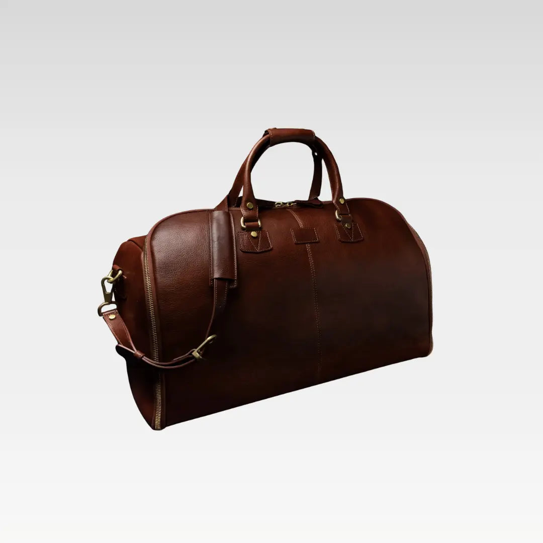 Grand Leather Garment Bag
