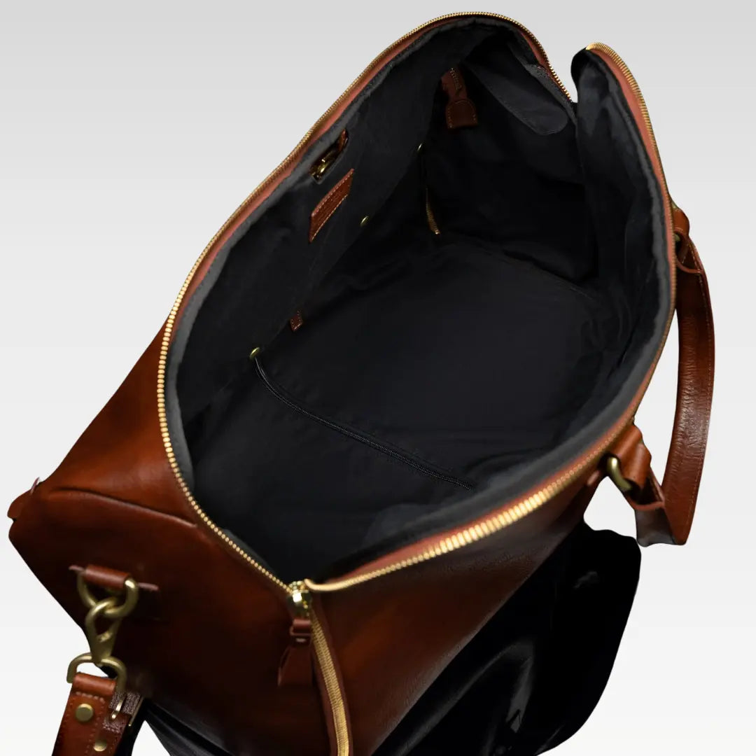 Grand Leather Garment Bag