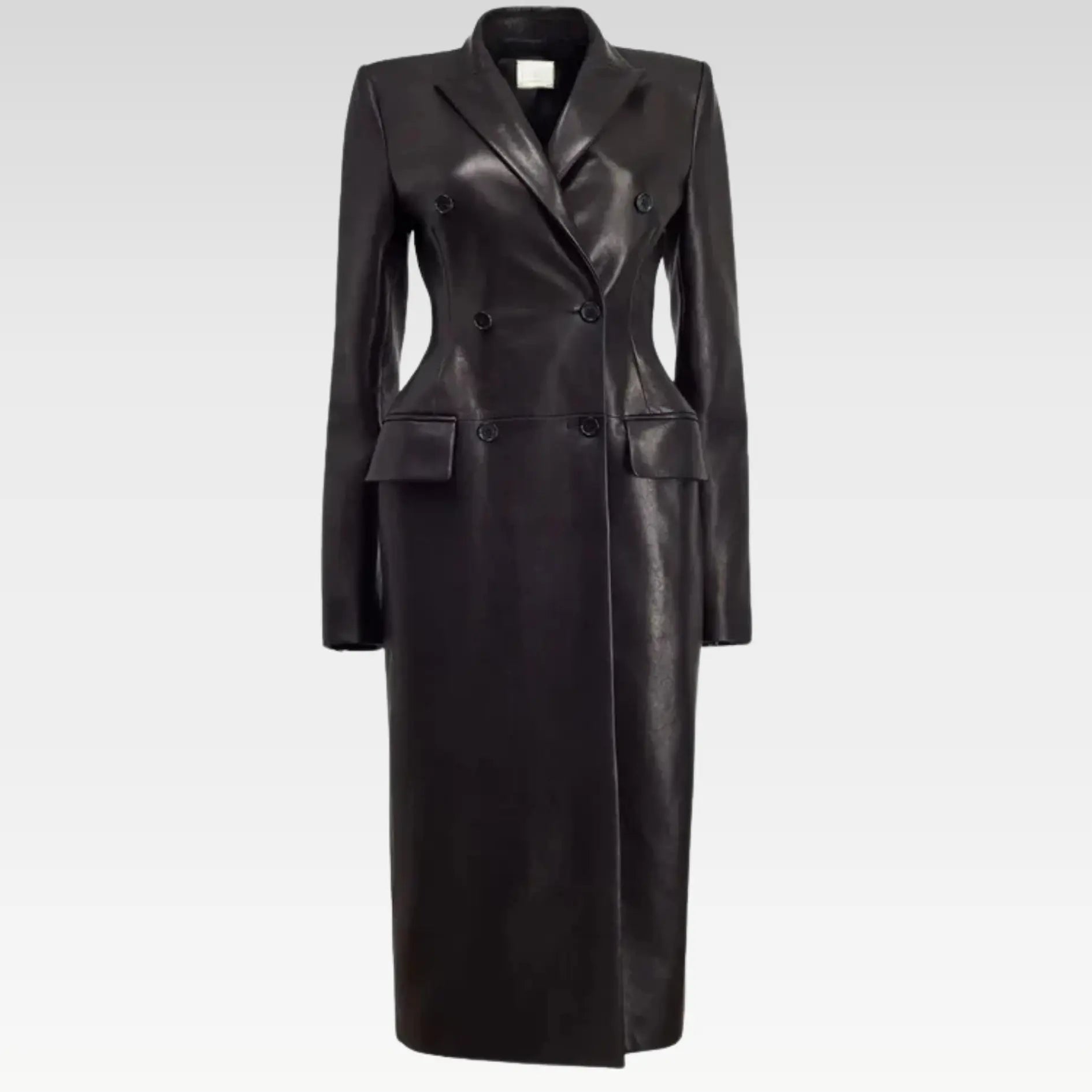 Halloween Women's Double-Breasted Trench Overcoat