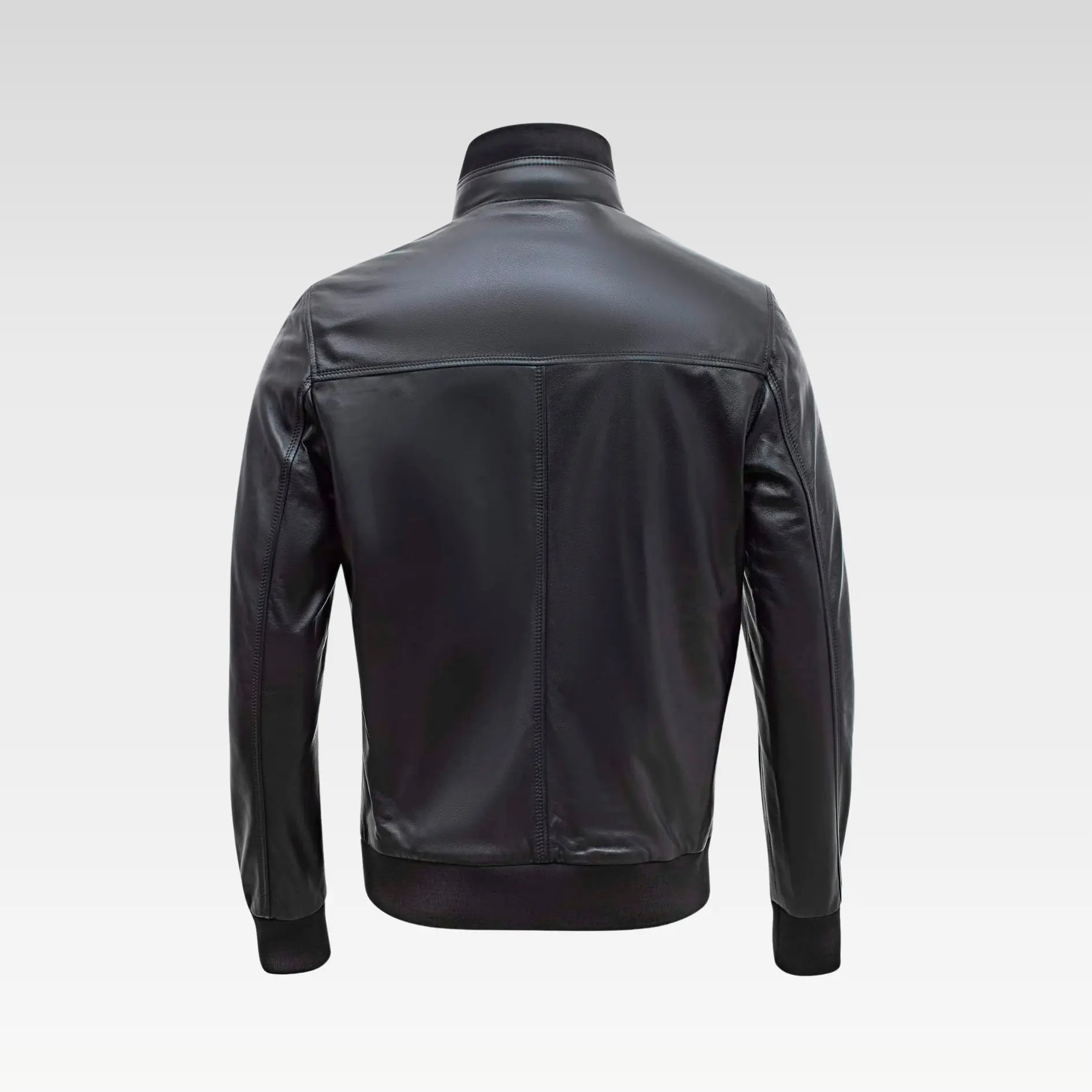 Lamb Leather Bomber Jacket for Men