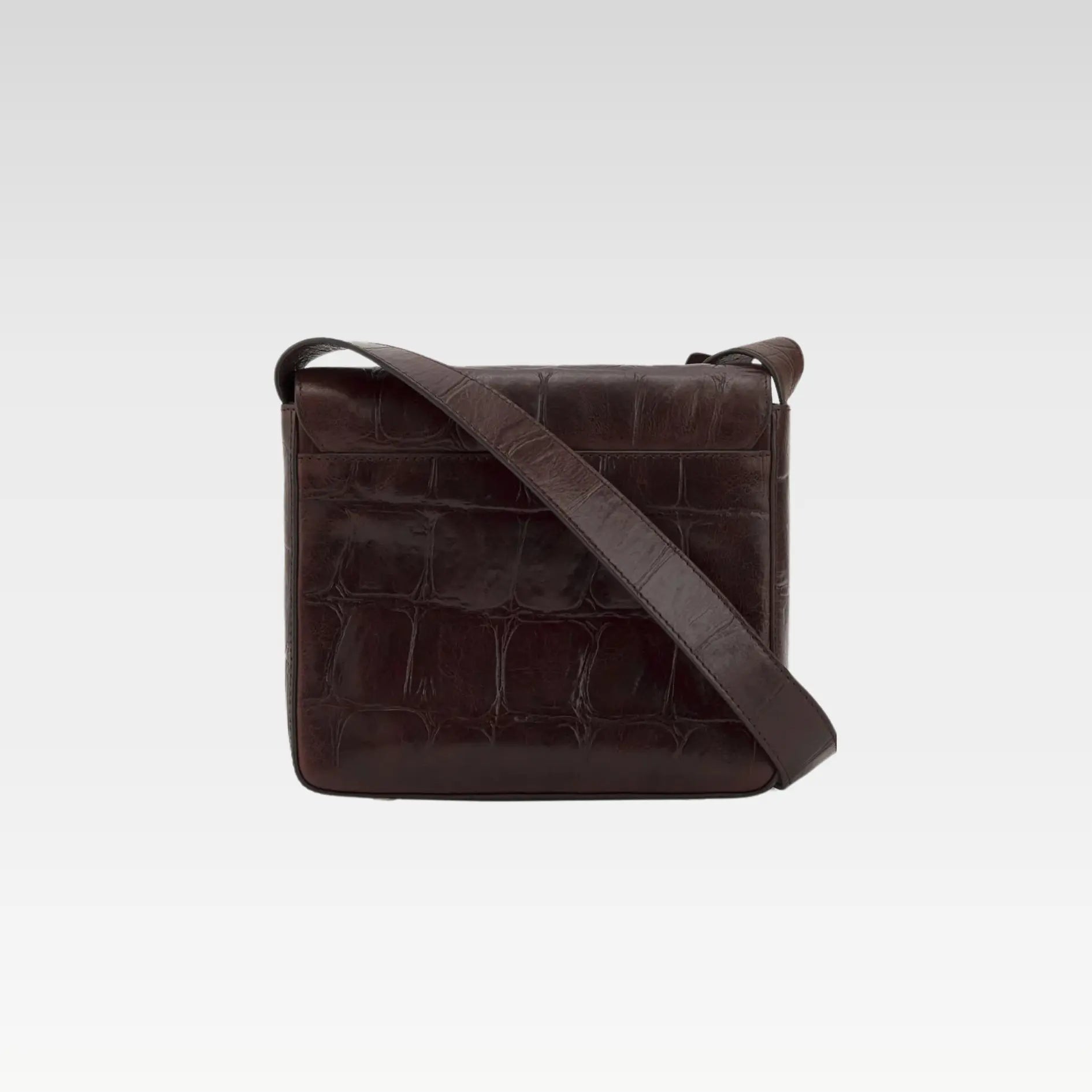 Leather coco shoulder bag woman