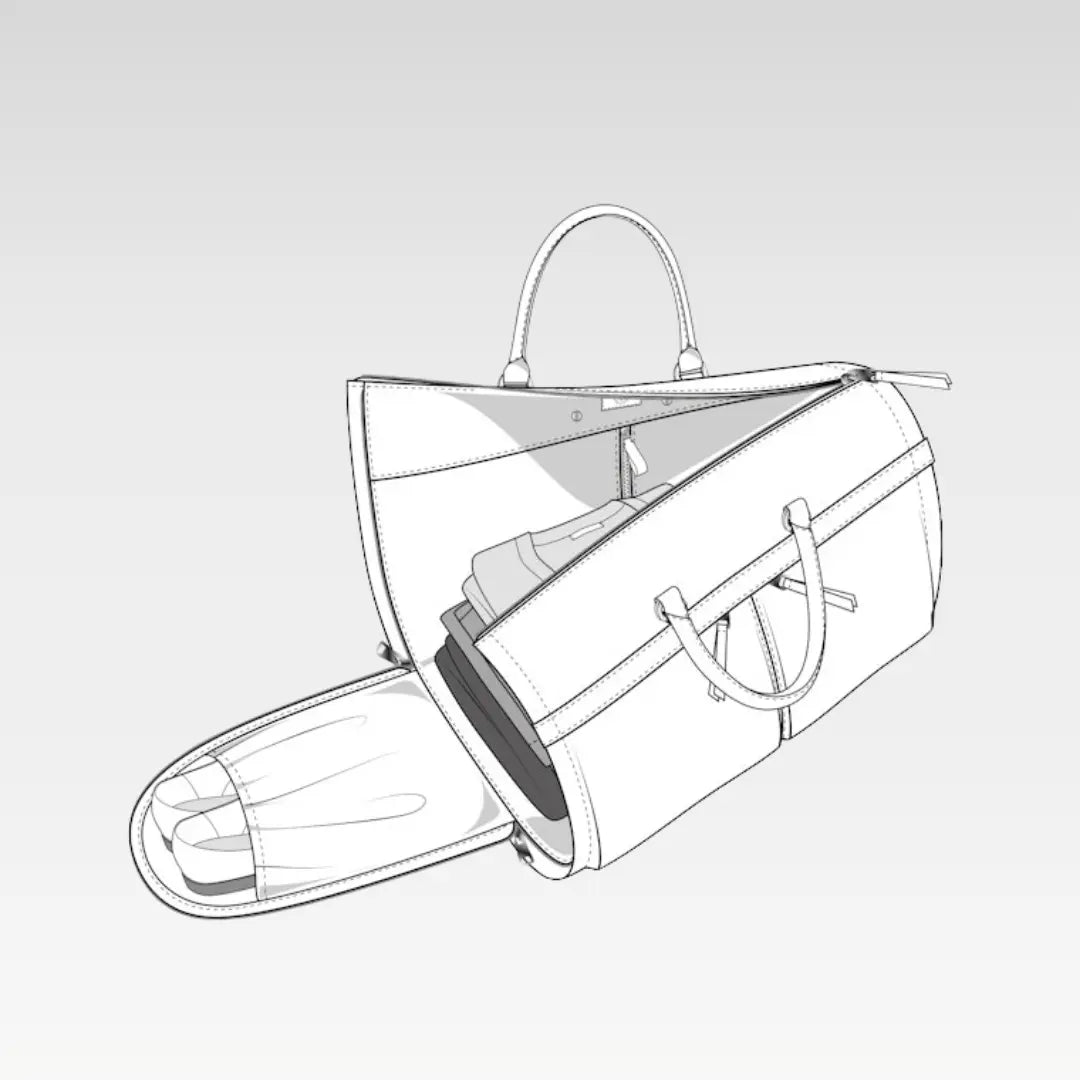 Odrlano weekend/garment bag