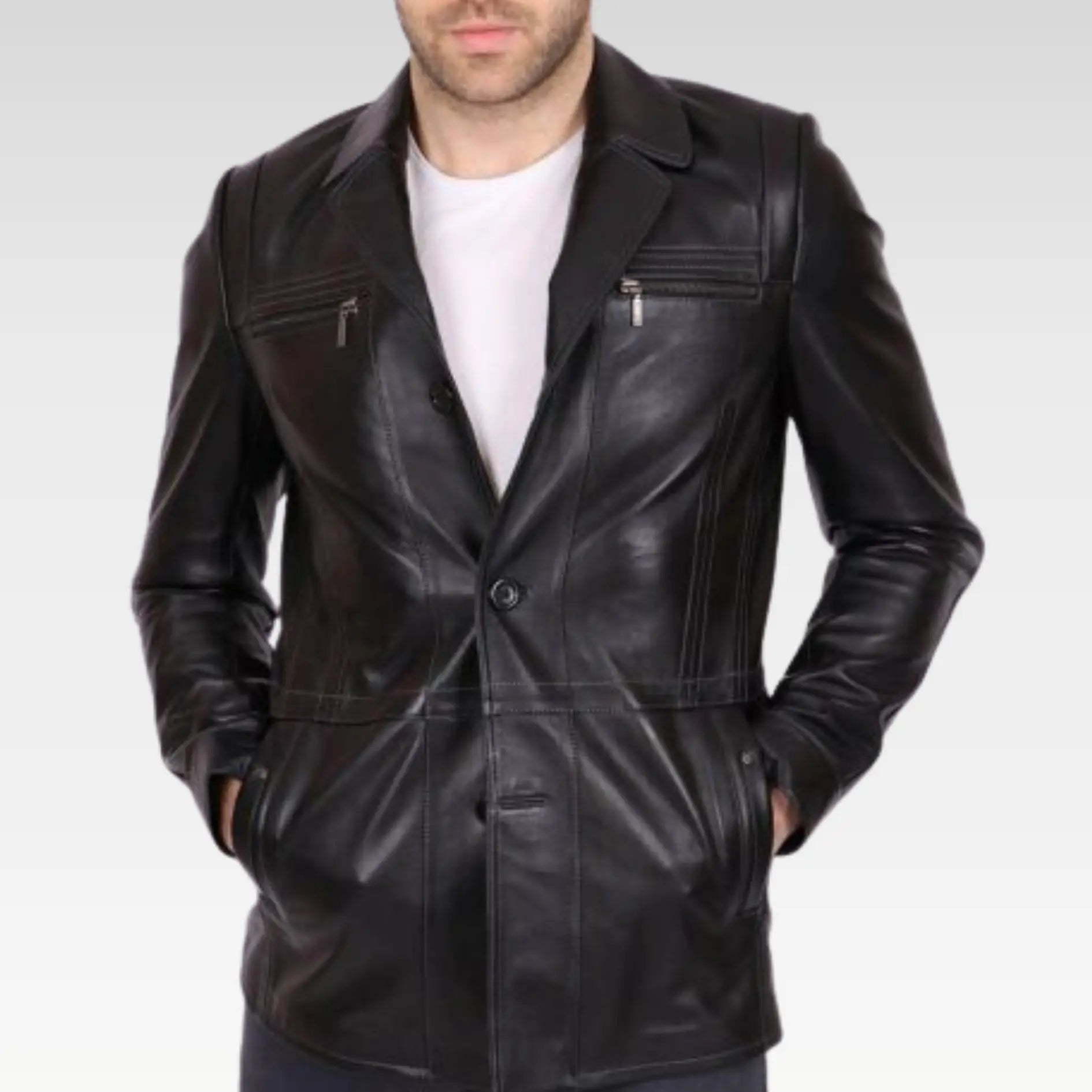 Radaron Leather Blazer