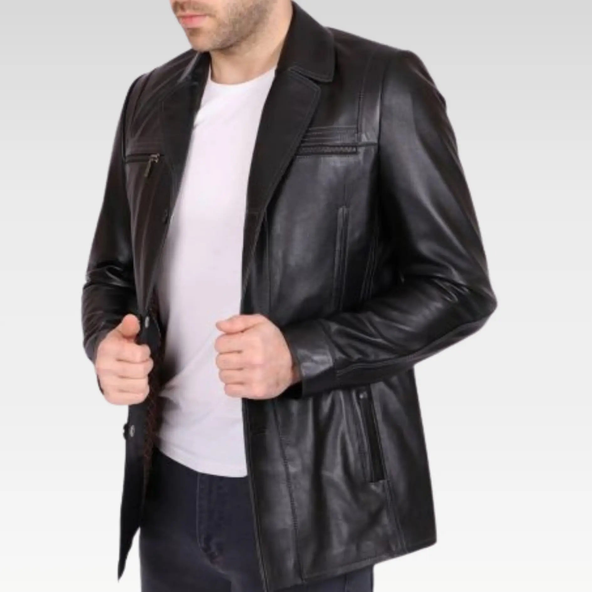 Radaron Leather Blazer