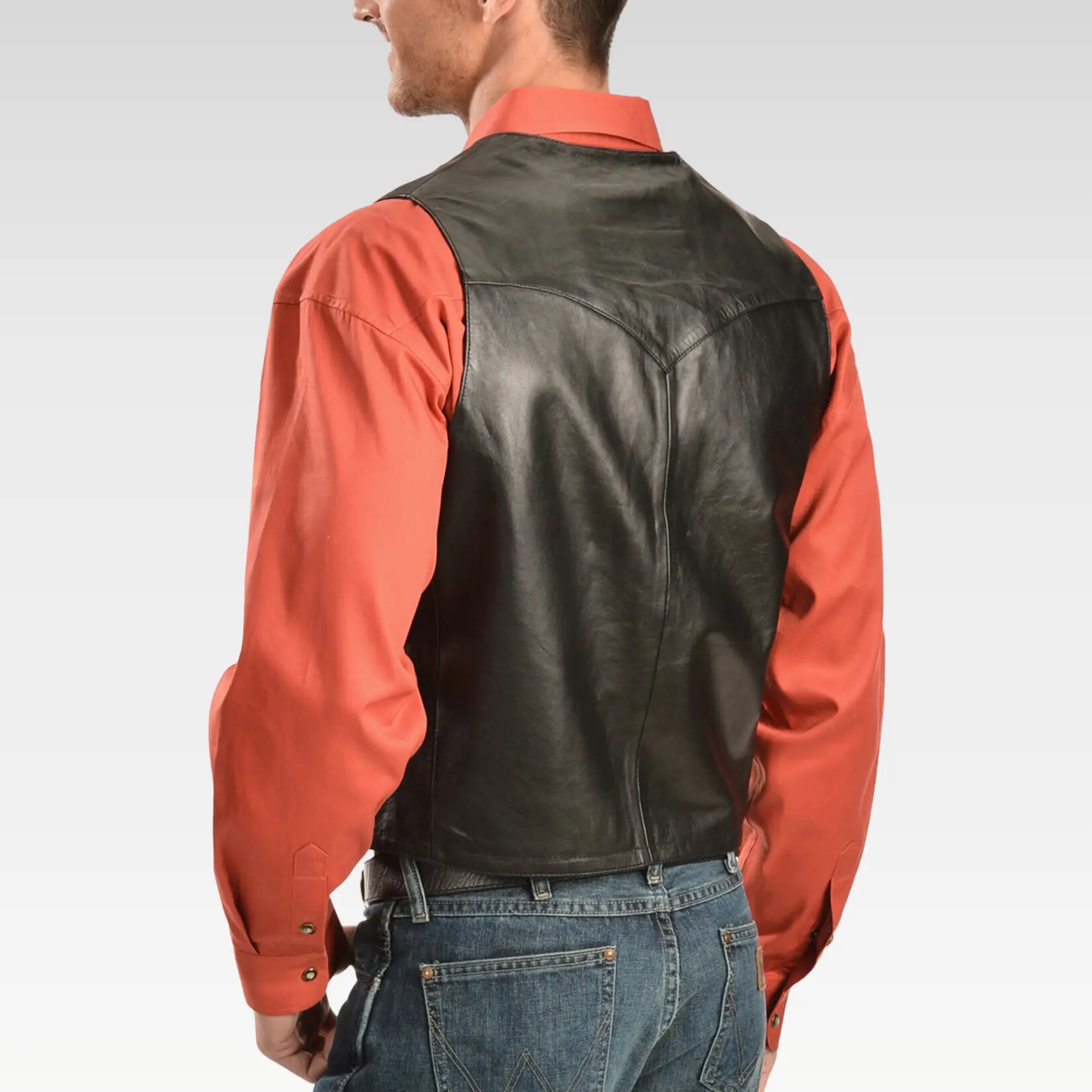 Scully Lamb Leather Vest