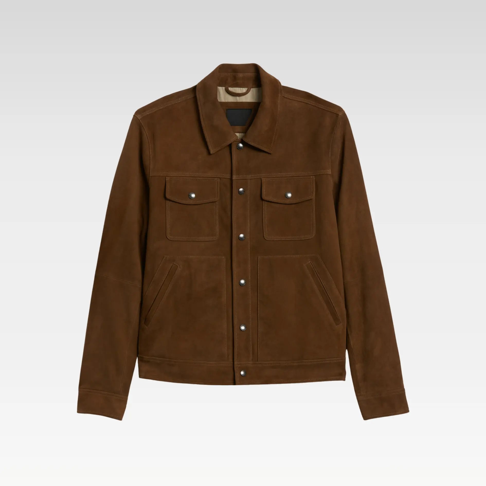 Suede Trucker Jacket