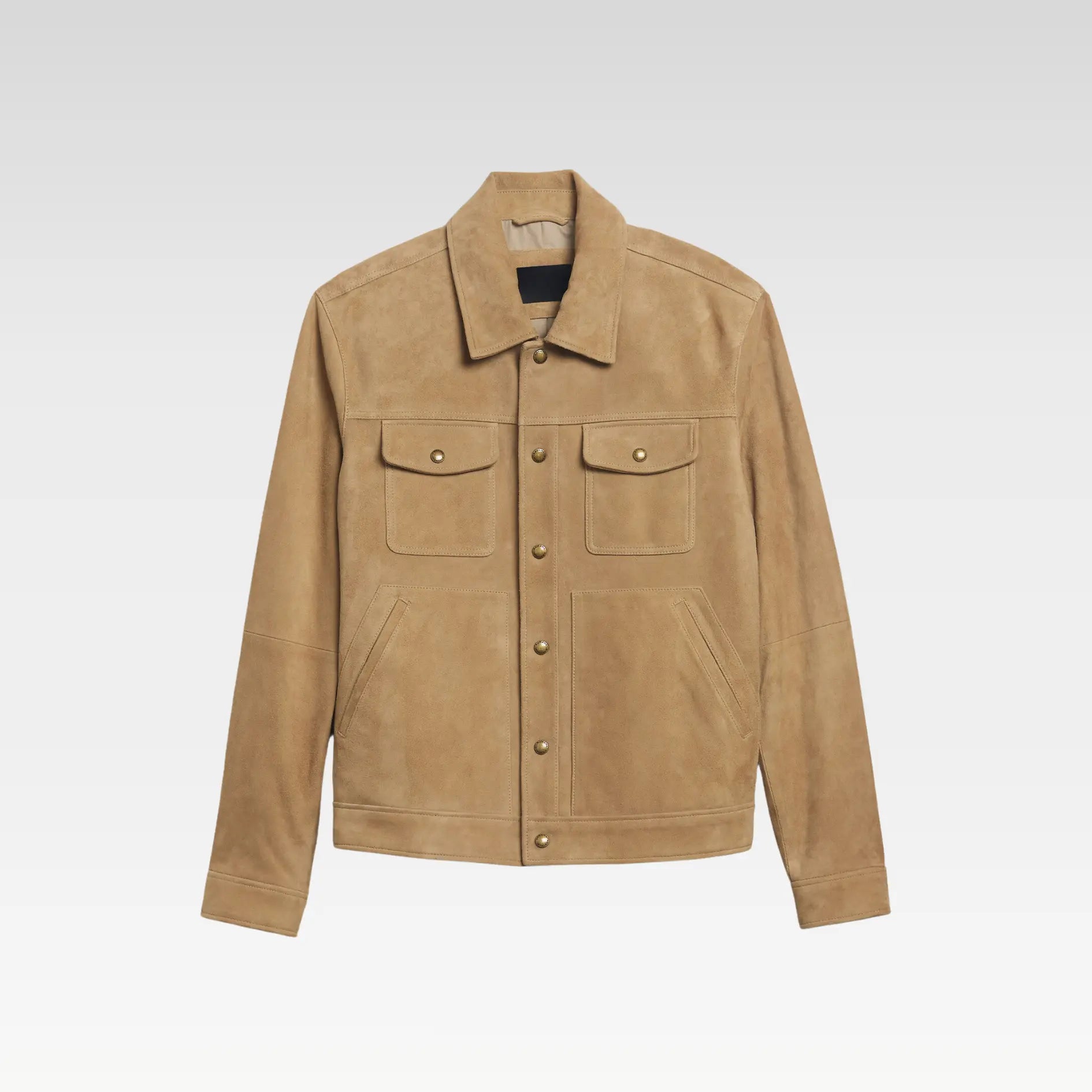 Suede Trucker Jacket