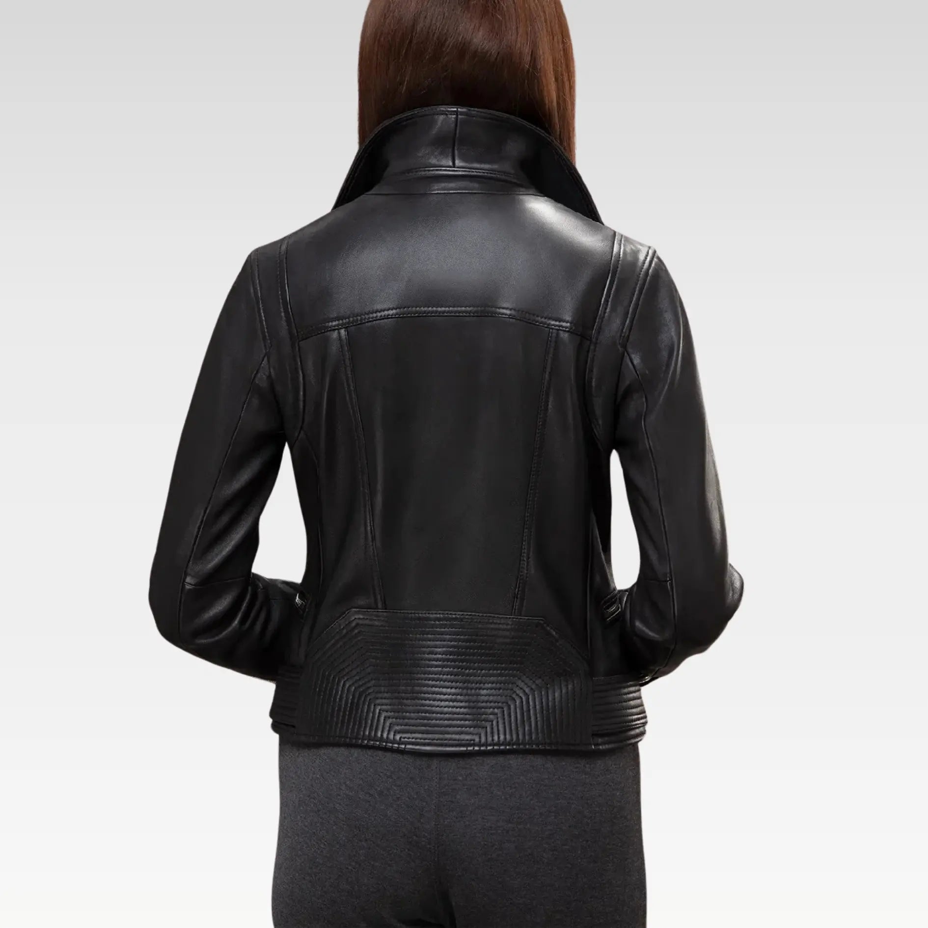Tina Leather Moto Jacket
