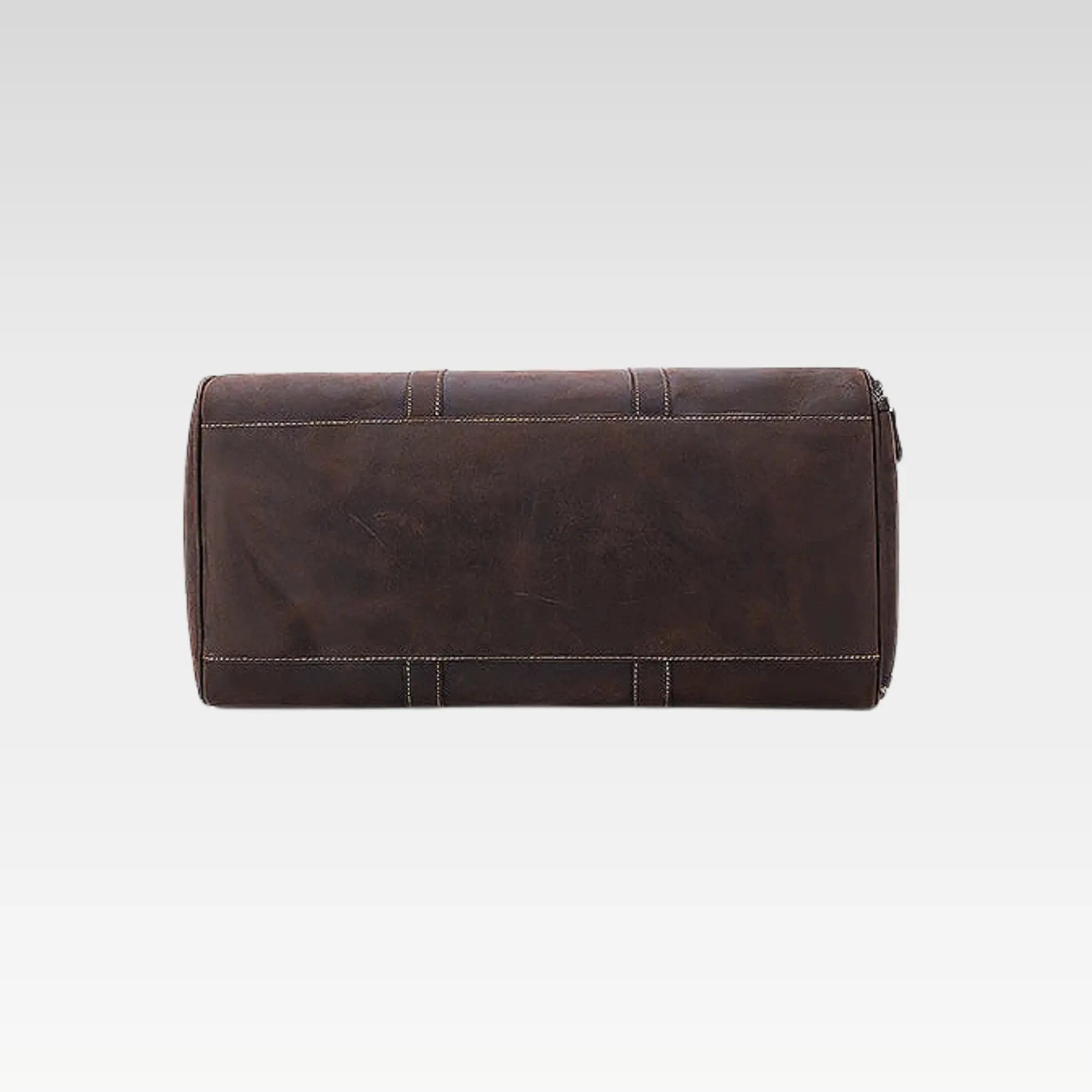 Polo Medium Matt Black - Leather Duffle Bag