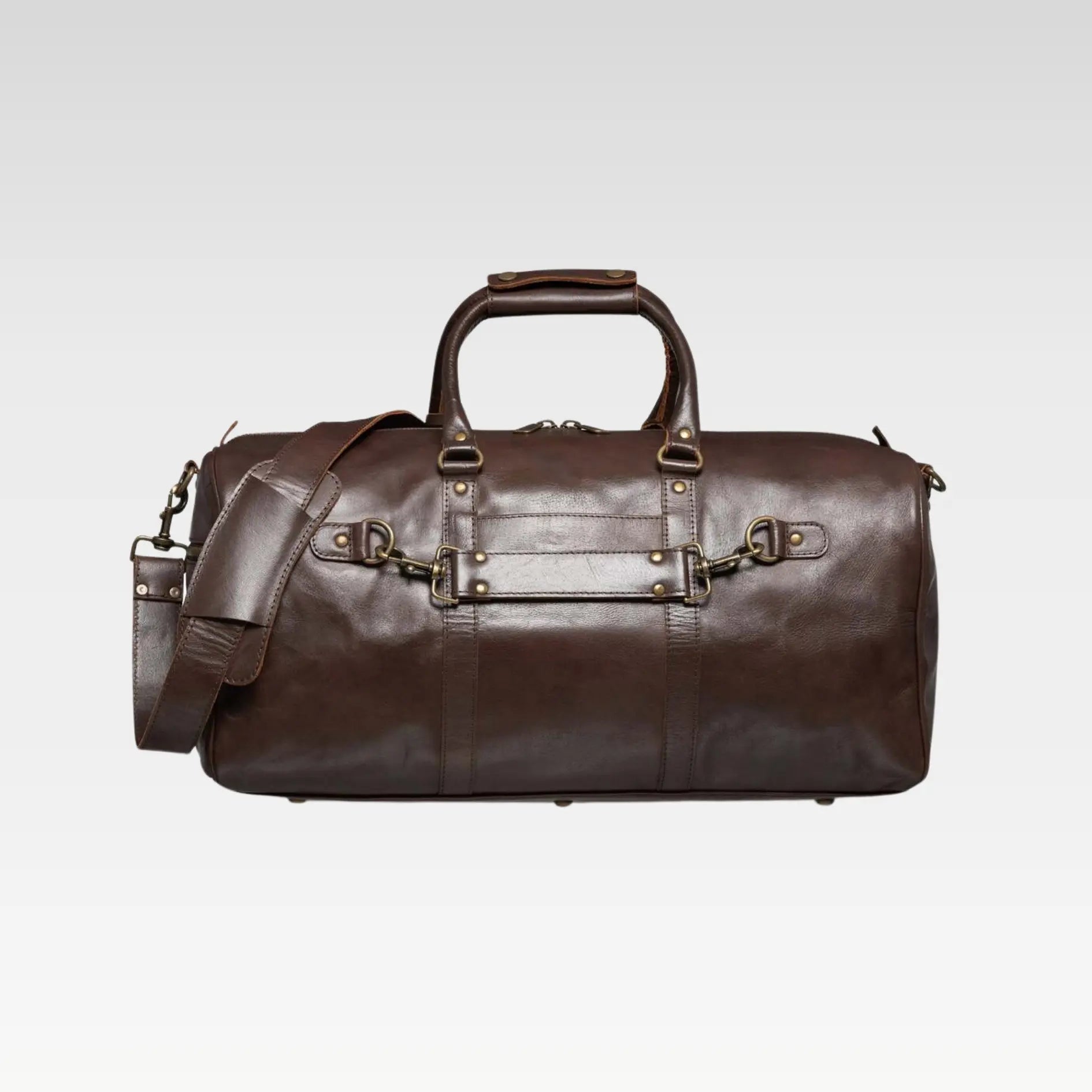 Traveler 45L Leather Duffle