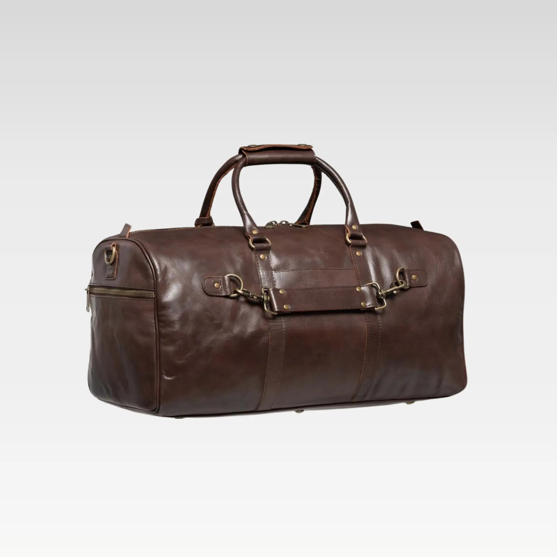 Traveler 45L Leather Duffle
