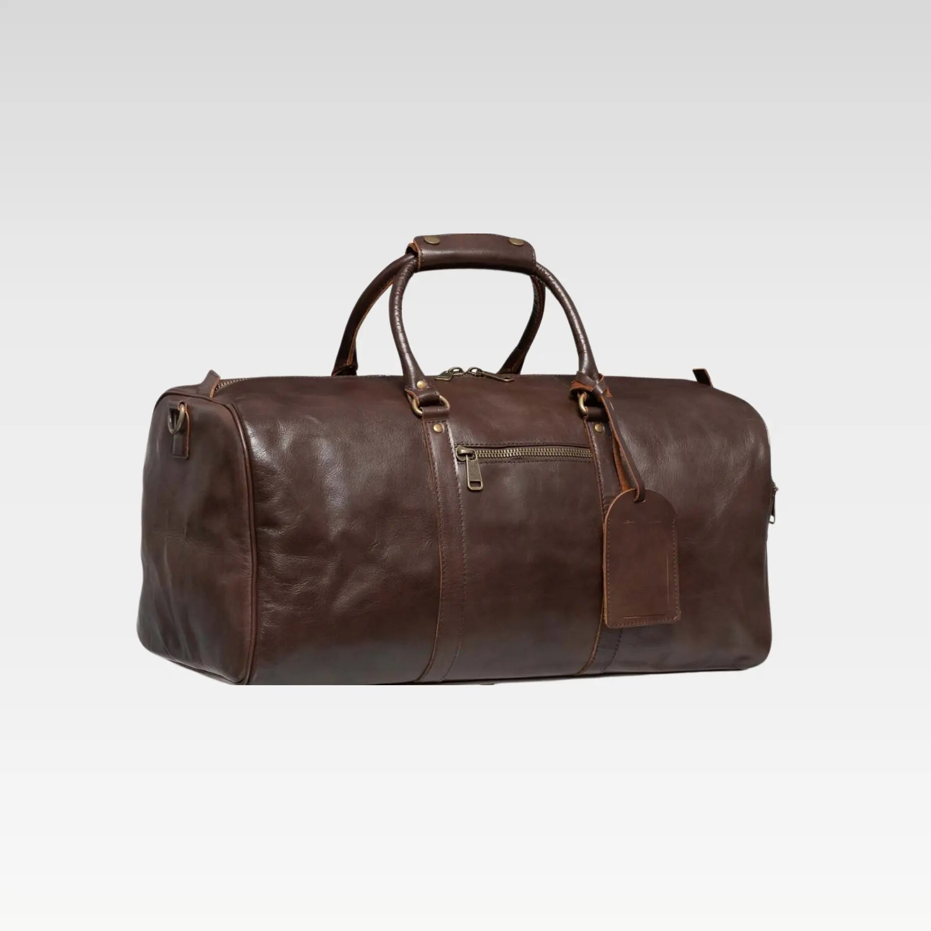 Traveler 45L Leather Duffle