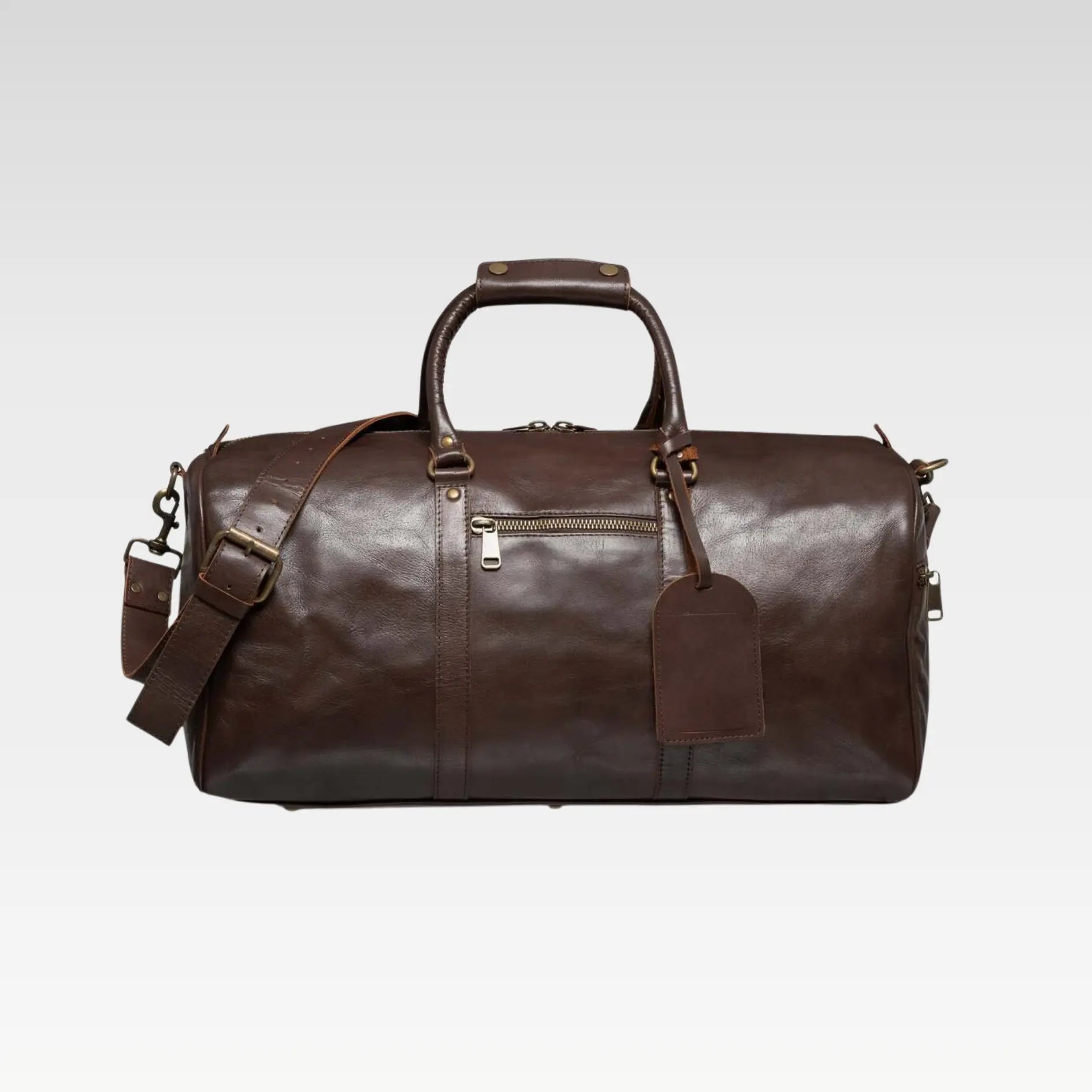 Traveler 45L Leather Duffle