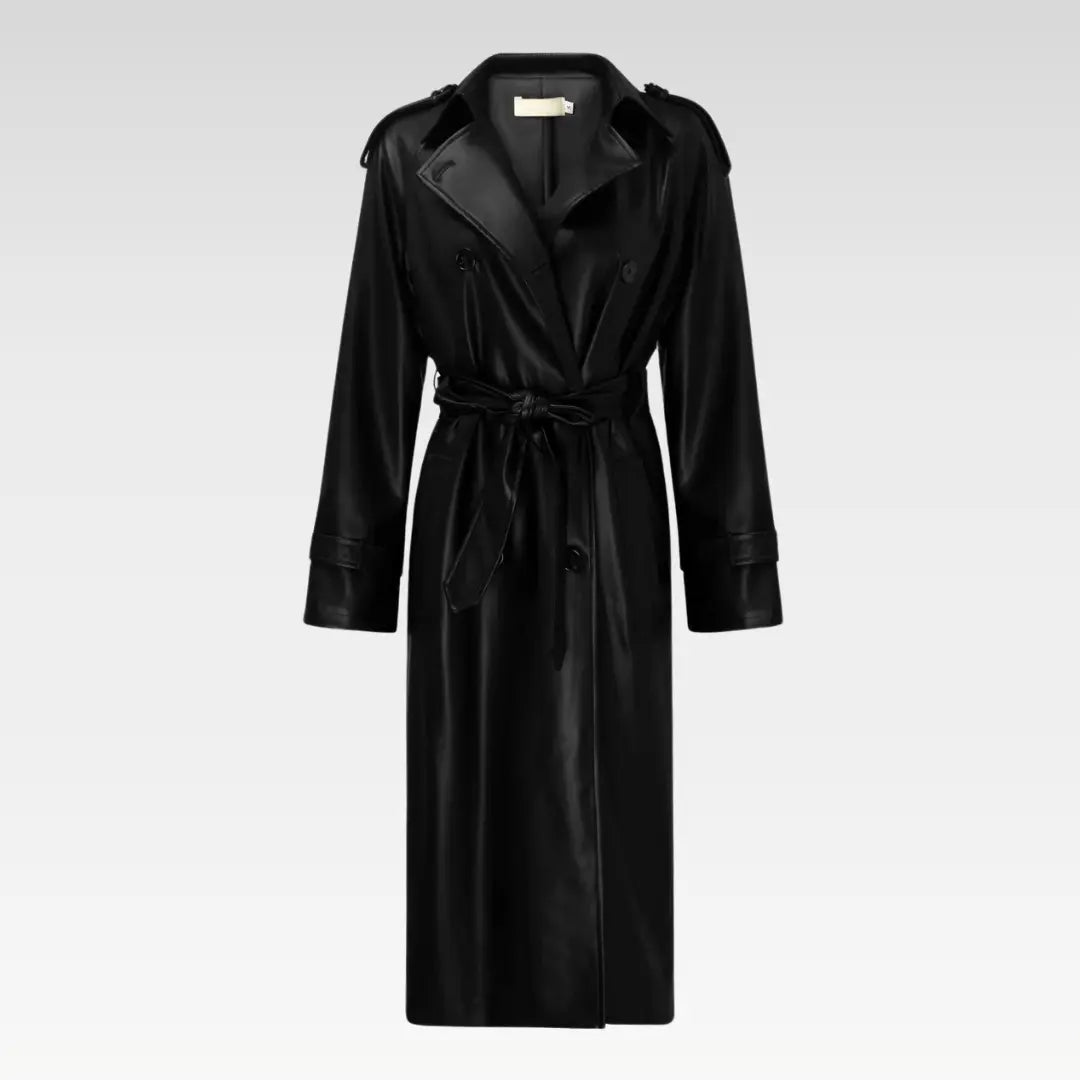 VAGUE THE LEATHER TRENCH