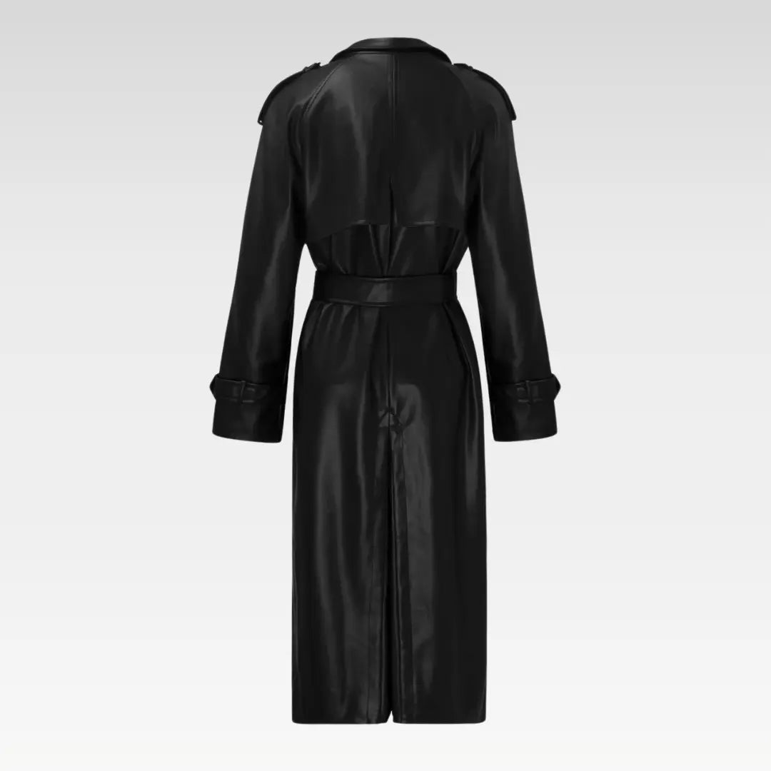VAGUE THE LEATHER TRENCH