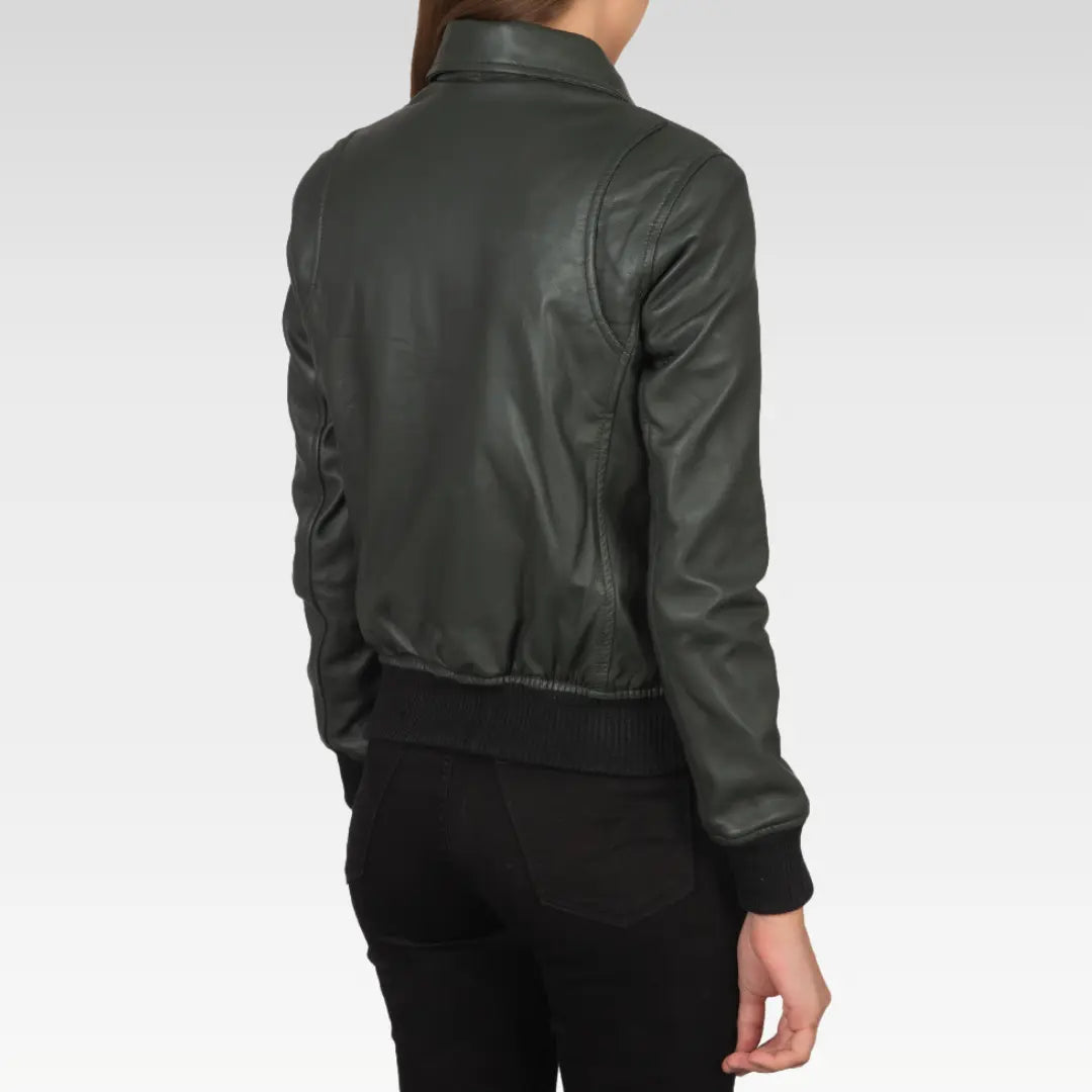 Westa A-2 Leather Bomber Jacket