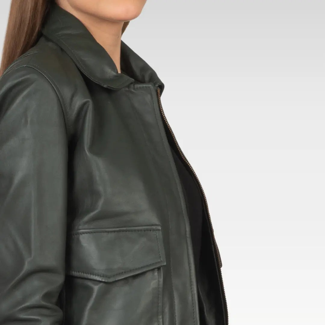 Westa A-2 Leather Bomber Jacket