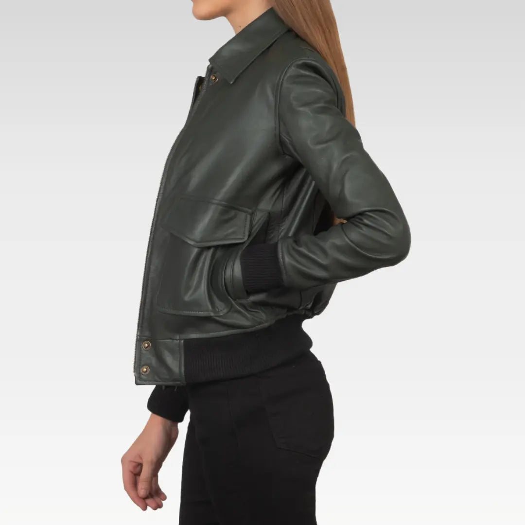 Westa A-2 Leather Bomber Jacket